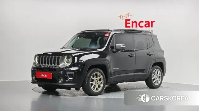 Jeep Renegade 2021 Черный из Кореи