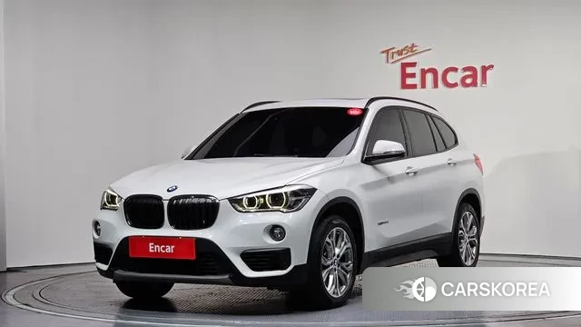 BMW X1 (F48) 2018 Белый из Кореи