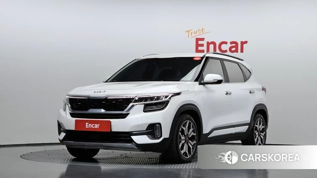Kia Seltos 2021 Белый из Кореи