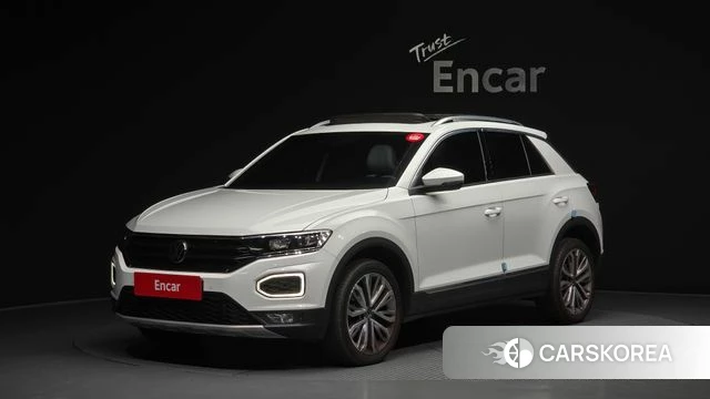 Volkswagen T-Roc 2021 Белый из Кореи