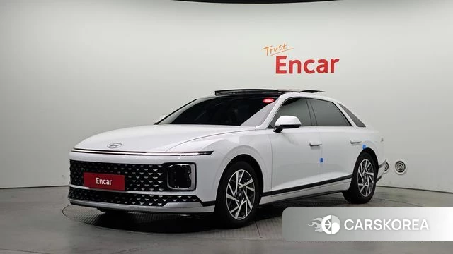 Hyundai Grandeur Hybrid (GN7) 2023 Белый из Кореи