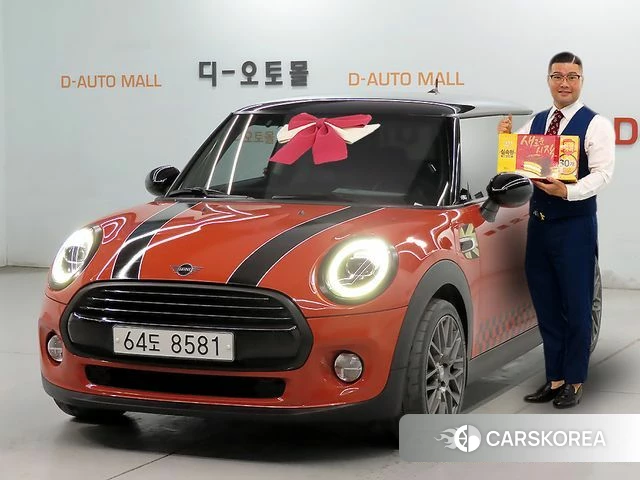 Mini Cooper 2019 Оранжевый из Кореи