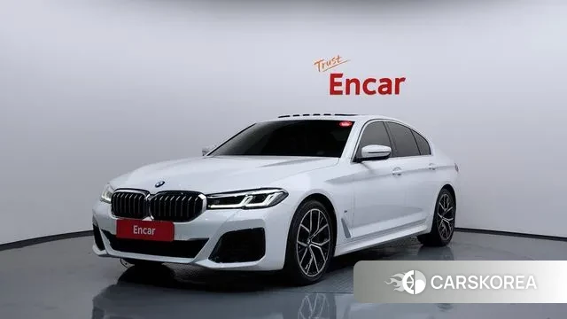 BMW 5 Series (G30) 2021 Белый из Кореи