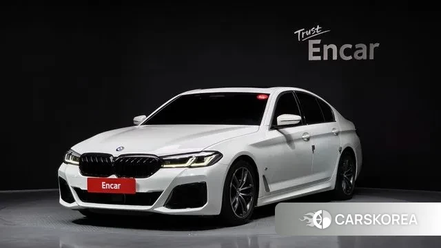 BMW 5 Series (G30) 2021 Белый из Кореи