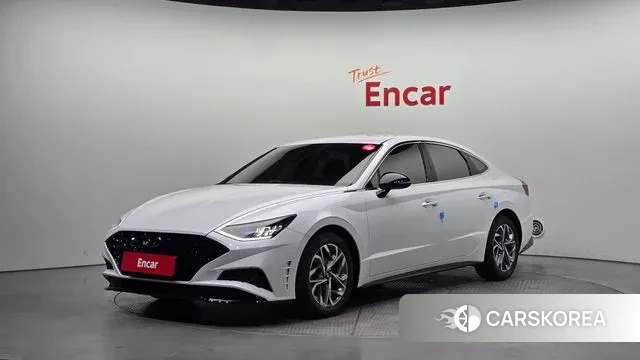 Hyundai Sonata (DN8) 2021 Белый из Кореи