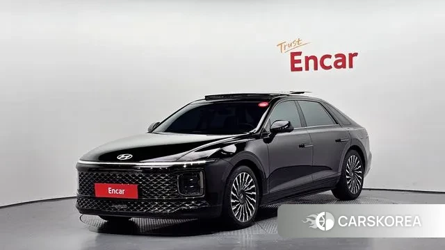 Hyundai Grandeur (GN7) 2023 Черный из Кореи