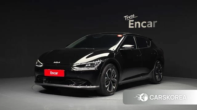 Kia EV6 2023 Черный из Кореи