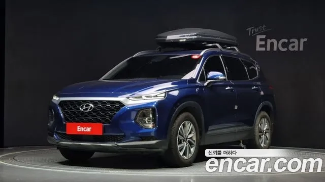 Hyundai Santa Fe TM 2018 Синий из Кореи