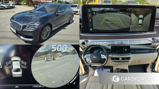 Kia More K9 2018 Серый из Кореи