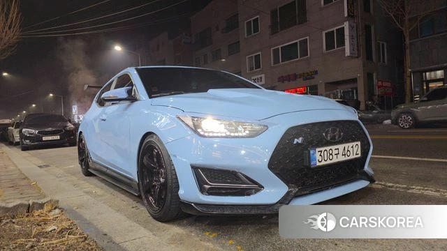 Hyundai Veloster (JS) 2020 Синий из Кореи