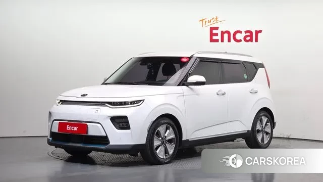 Kia Soul Booster EV 2020 Белый из Кореи