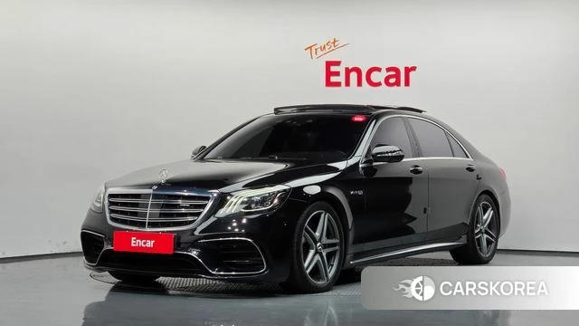 Mercedes-Benz S-Class W222 2018 Черный из Кореи