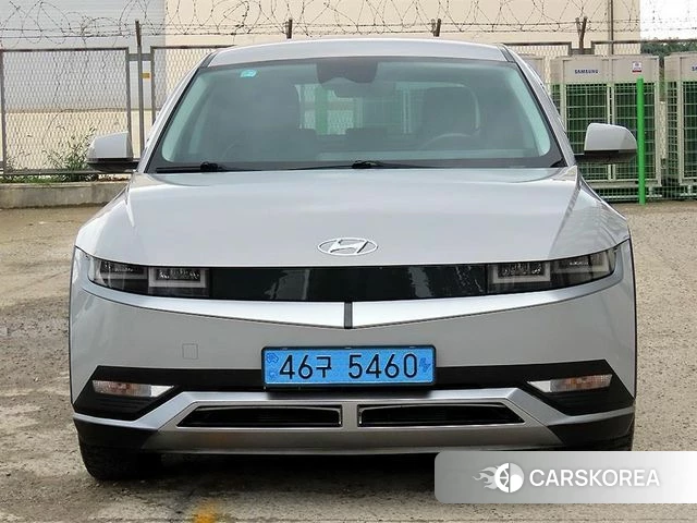 Hyundai Ionic 5 2021 Серебристо-серый из Кореи
