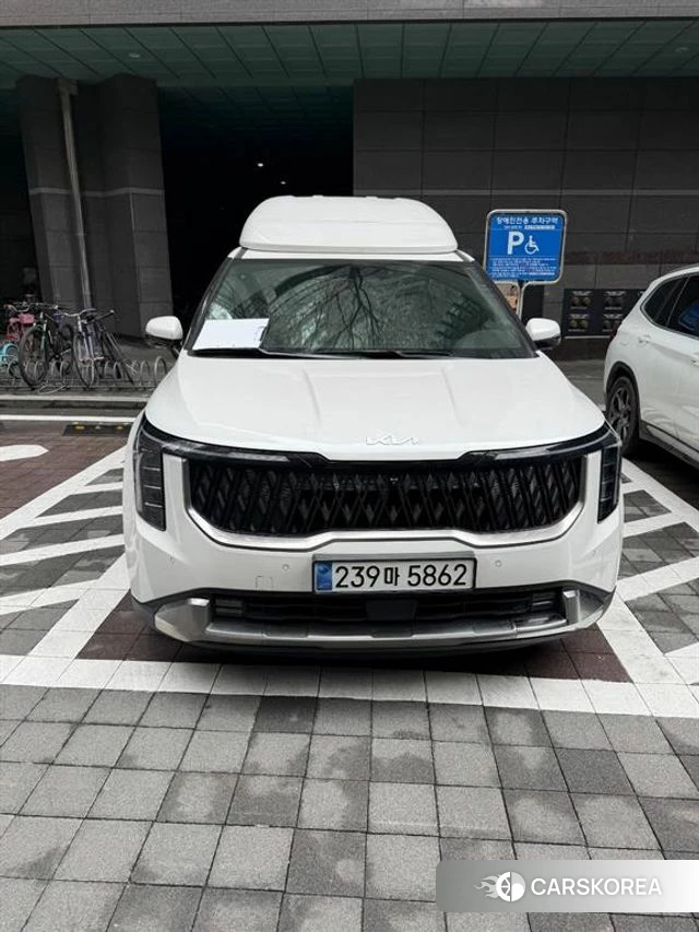 Kia The New Carnival 4th Generation 2024 Белый из Кореи