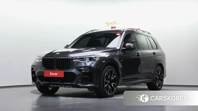 BMW X7 (G07) 2020 Серый из Кореи