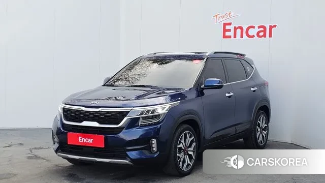 Kia Seltos 2019 Синий из Кореи