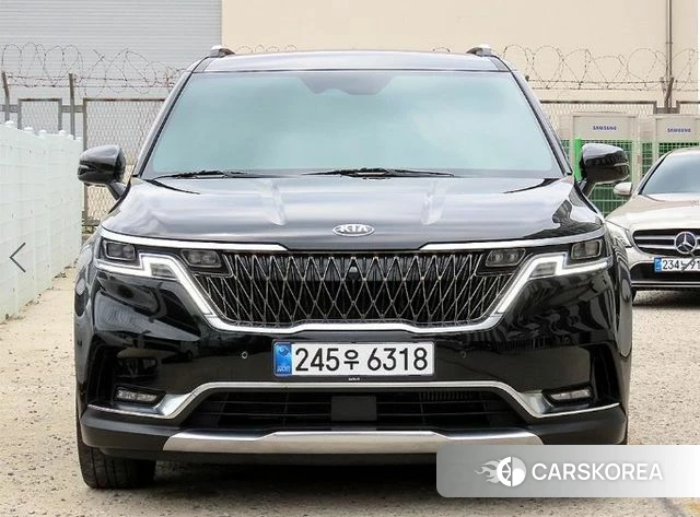 Kia Carnival 4th generation 2021 Черный из Кореи