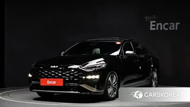 Kia K8 Hybrid 2023 Черный из Кореи
