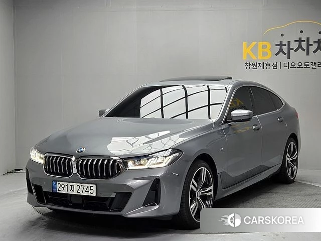BMW 6 Series GT (G32) 2023 Серый из Кореи