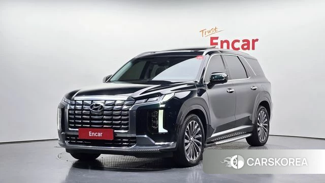 Hyundai The New Palisade 2023 Темно-зеленый из Кореи