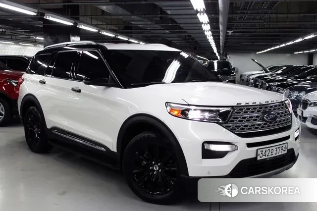 Ford Explorer 6th Generation 2020 Белый из Кореи