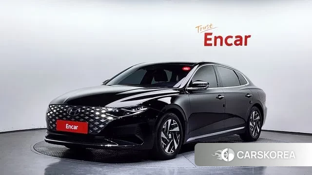 Hyundai The New Grandeur IG Hybrid 2020 Черный из Кореи