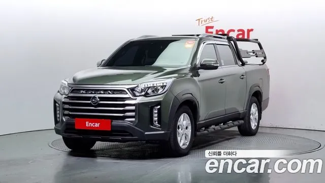 Ssangyong The New Rexton Sports Cannes 2023 Темно-зеленый из Кореи