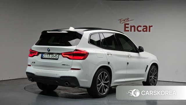 BMW X3 (G01) 2021 Белый из Кореи