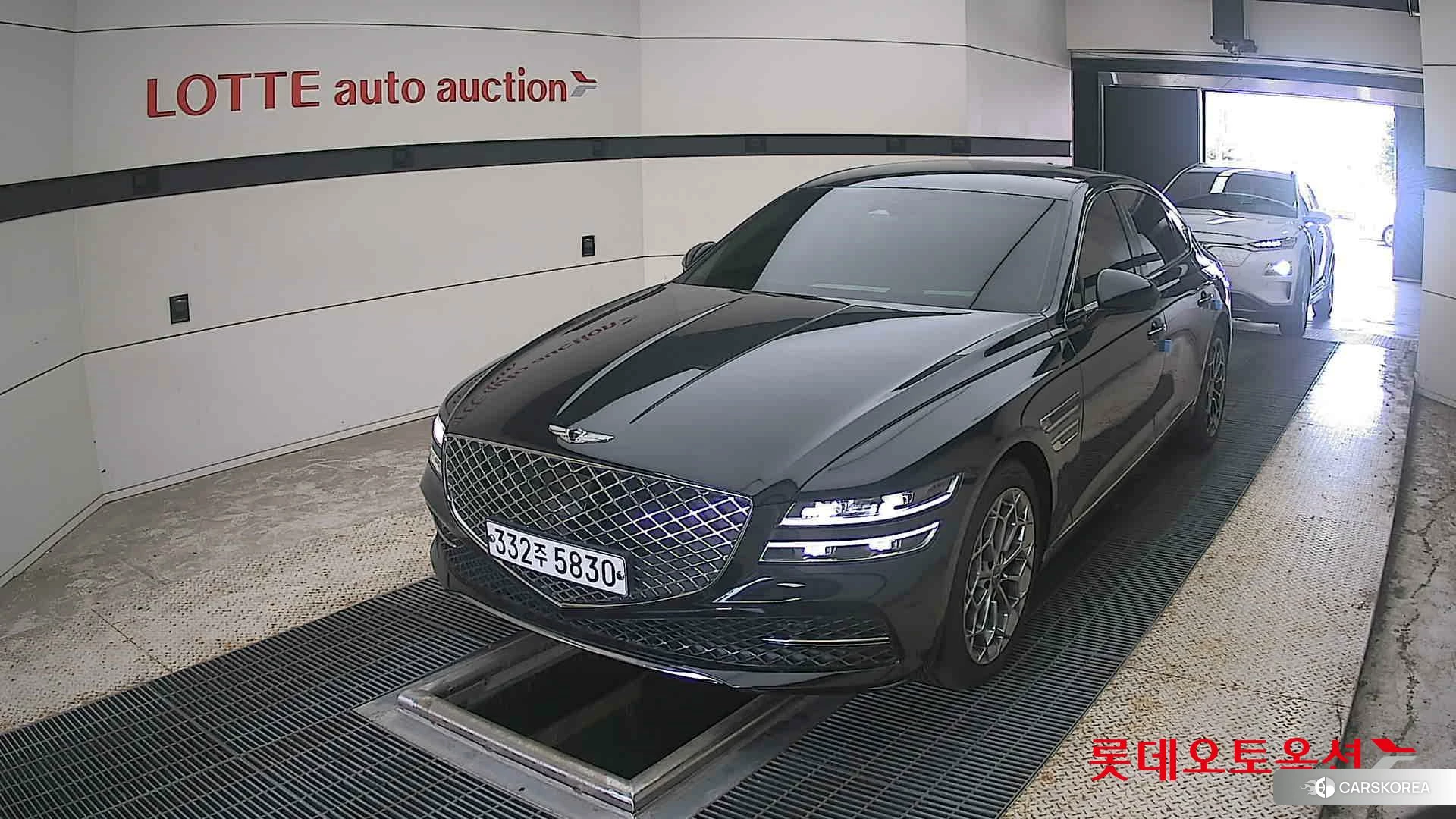 Hyundai G80 2021 Черный из Кореи
