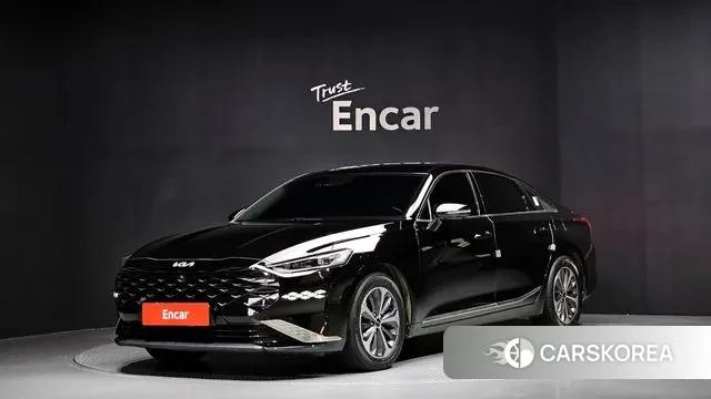 Kia K8 Hybrid 2021 Черный из Кореи