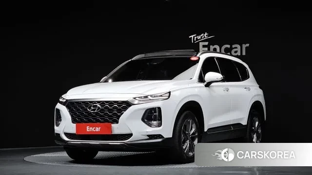 Hyundai Santa Fe TM 2019 Белый из Кореи