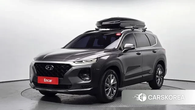 Hyundai Santa Fe TM 2018 Серый из Кореи