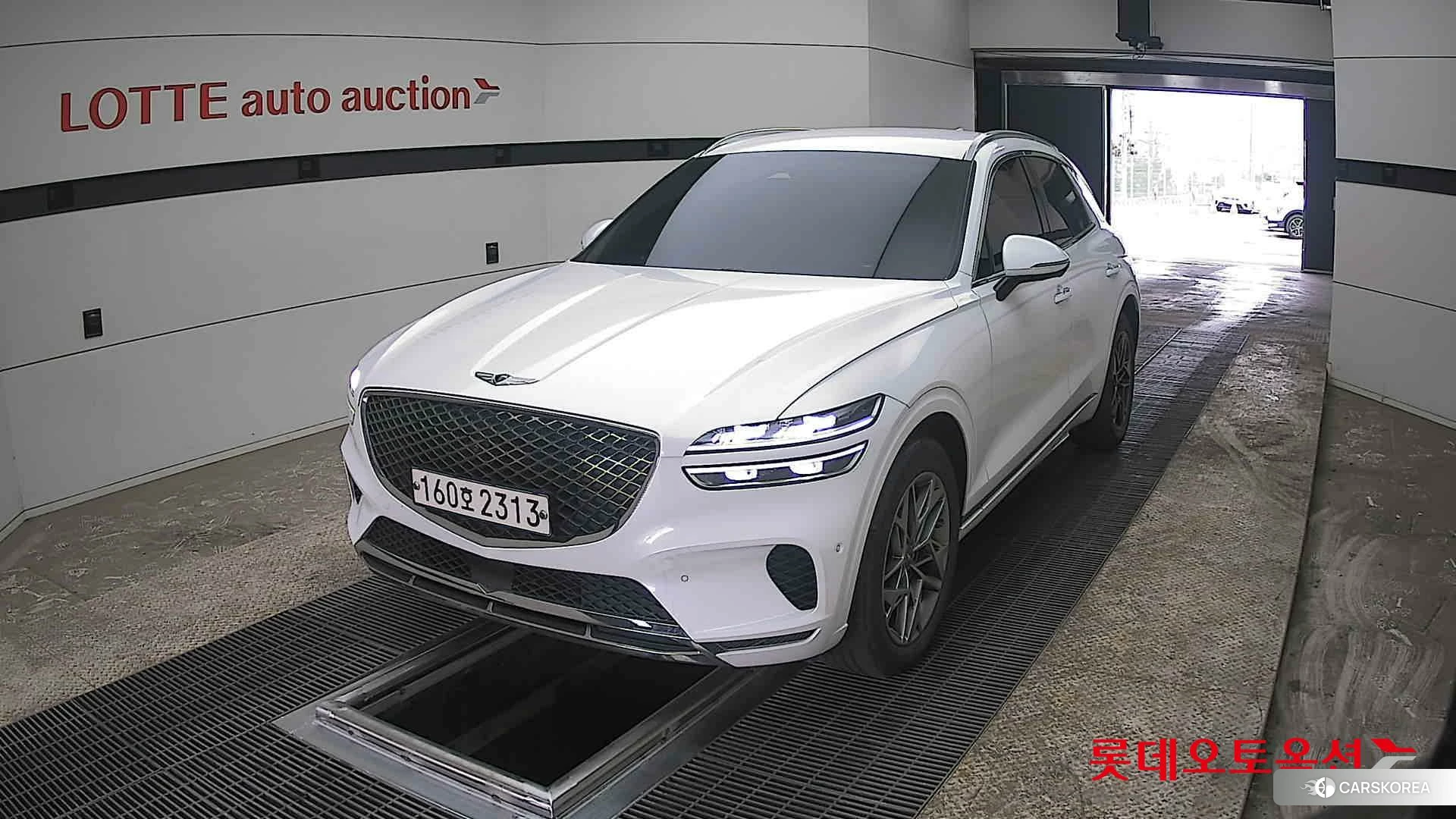 Hyundai GV70 2021 Uyuni White из Кореи