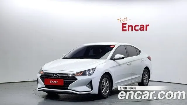 Hyundai The New Avante AD 2019 Белый из Кореи