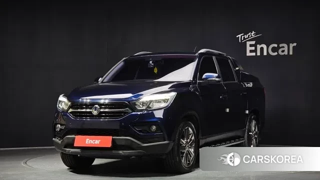 Ssangyong Rexton Sports 2018 Синий из Кореи