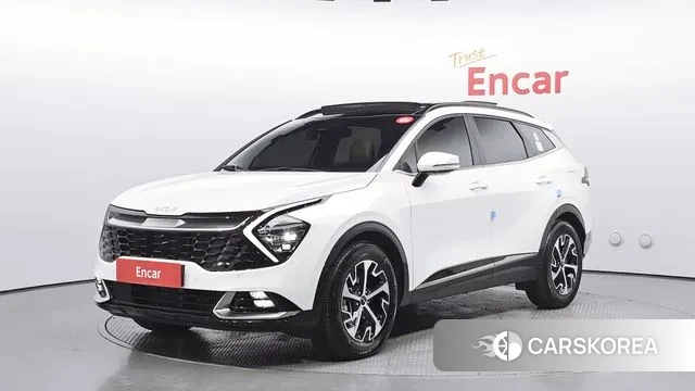 Kia Sportage 5th Generation Hybrid 2021 Белый из Кореи