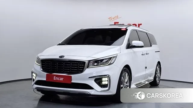 Kia The New Carnival 2019 Белый из Кореи