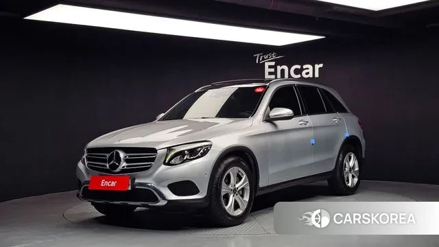 Mercedes-Benz GLC-Class X253 2018 Серебристо-серый из Кореи