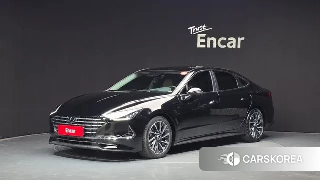 Hyundai Sonata Hybrid (DN8) 2023 Черный из Кореи