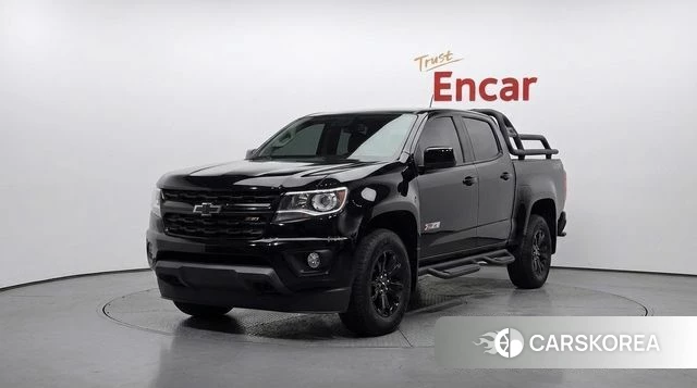 Chevrolet (GM Daewoo) Real New Colorado 2022 Черный из Кореи
