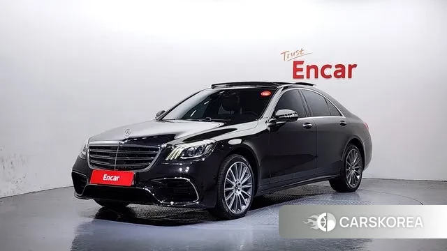 Mercedes-Benz S-Class W222 2018 Черный из Кореи