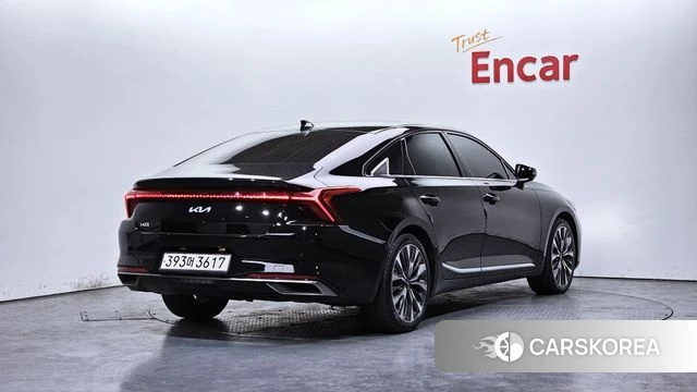 Kia K8 2021 Черный из Кореи