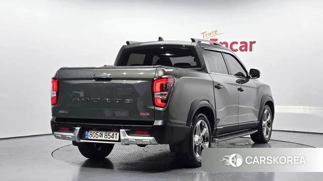 Ssangyong The New Rexton Sport 2021 Темно-зеленый из Кореи