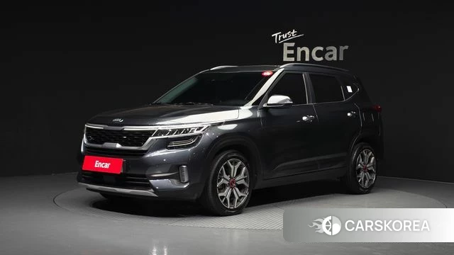 Kia Seltos 2021 Серый из Кореи