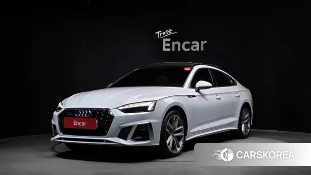 Audi A5 (F5) 2020 Белый из Кореи