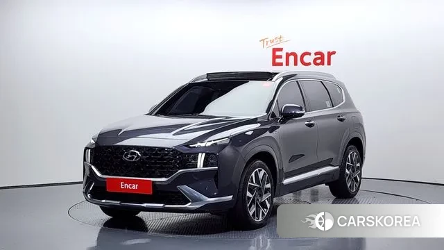 Hyundai The New Santa Fe 2020 Серый из Кореи