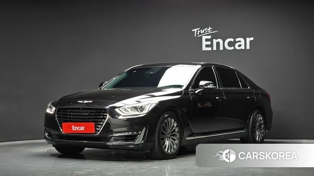 Genesis EQ900 2018 Черный из Кореи