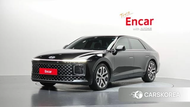 Hyundai Grandeur Hybrid (GN7) 2023 Черный из Кореи