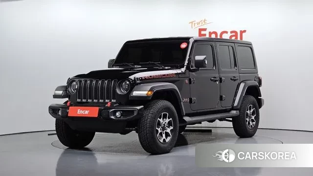 Jeep Wrangler (JL) 2023 Черный из Кореи