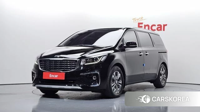 Kia The New Carnival 2019 Черный из Кореи